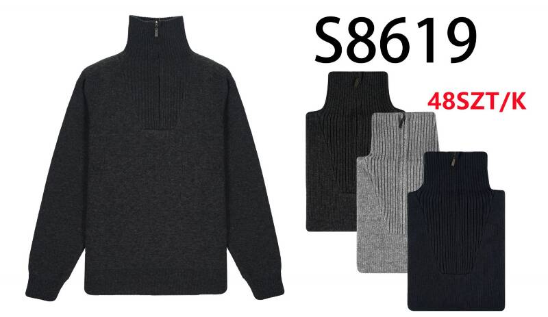 Swetry męska Roz M-2XL, Mix Kolor Paczka 12 szt